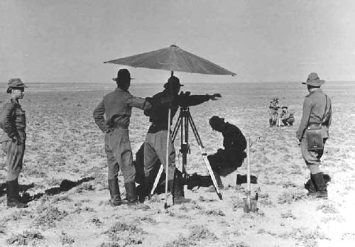 surveyors at Baikonur